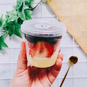 Bombom de Morango no Pote (220ml)