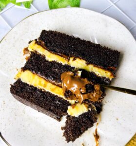 Fatia Ninho com nutella + Calda extra de ninho - 300g